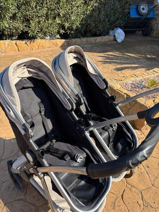 Carro gemelar Toral MUY buen estado