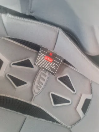 Casco Moto Negro Enduro Motocross