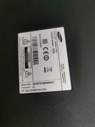 Smart TV Samsung 40 Negra