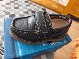 Zapatos náuticos niño azul