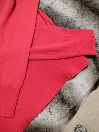 Jersey naranja cuello alto