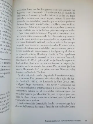 Maquiavelo. Marcos Jaén.