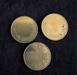 3 Fichas Antiguas ALGE SELF TIMER