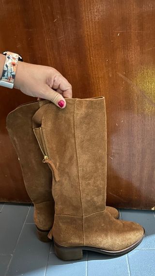 Botas Stradivarius Marrones Talla 36