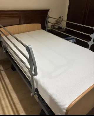 Cama articulada con colchón