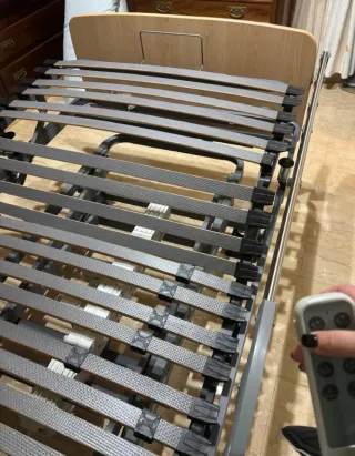 Cama articulada con colchón