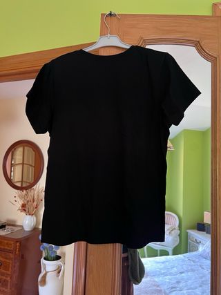 Camiseta Negra Mujer Los Suaves