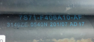 AMORTIGUADORES MALETERO / PORTON FORD MONDEO BER.