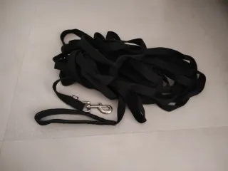 Correa adiestramiento Trixie 10m negra