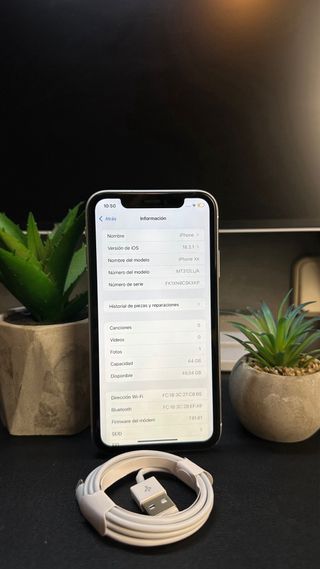 iPhone XR 64GB • 100% Batería • Perfecto estado