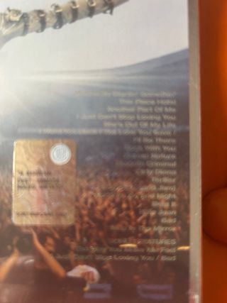 DVD Michael Jackson Live at Wembley 1988