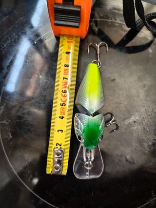 Lote 5 señuelos pesca Crankbait