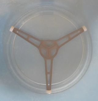 Plato giratorio microondas