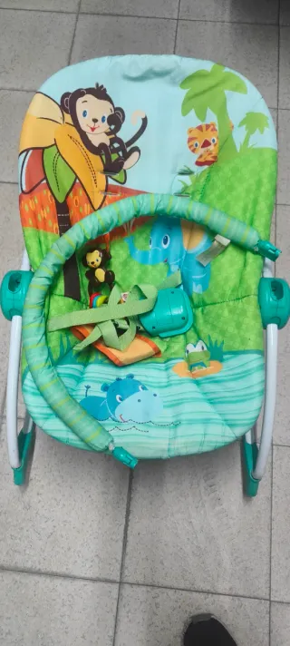 Mecedora infantil con animales