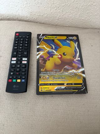 ¡Cartas Pokémon gigantes!