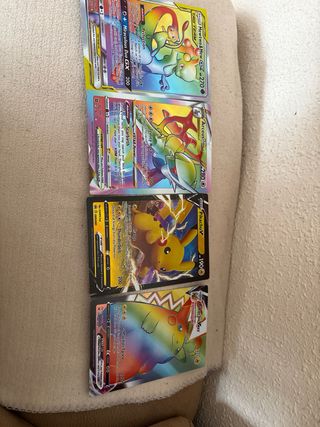 ¡Cartas Pokémon gigantes!