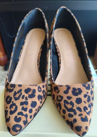 Zapatos tacón leopardo Marypaz T.37