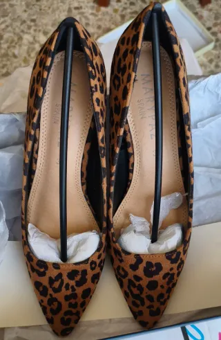 Zapatos tacón leopardo Marypaz T.37