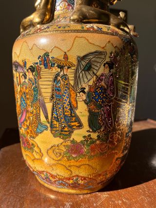 Jarrón Vintage Artesanía China