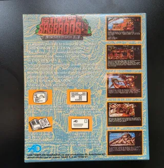 [Commodore] Los Templos Sagrados C64/128-Cassette