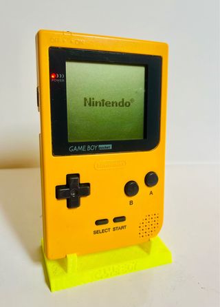 Nintendo GAME BOY POCKET Amarilla con soporte