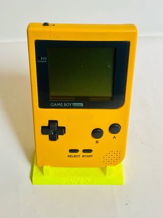Nintendo GAME BOY POCKET Amarilla con soporte