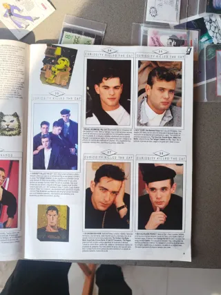 Álbum Panini Pop Stars 1989