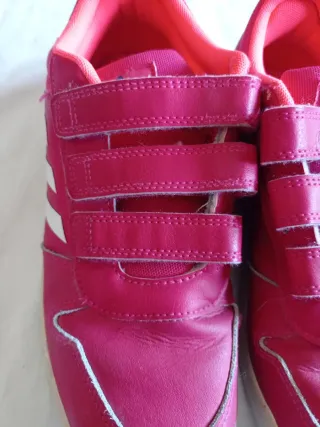 Zapatillas Adidas Niña Rosa Velcro