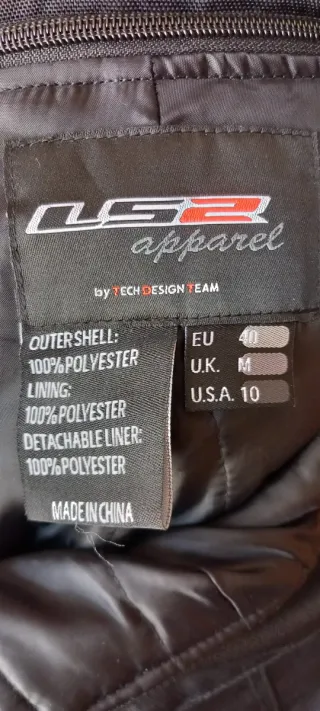 Chaqueta talla M Pantalon