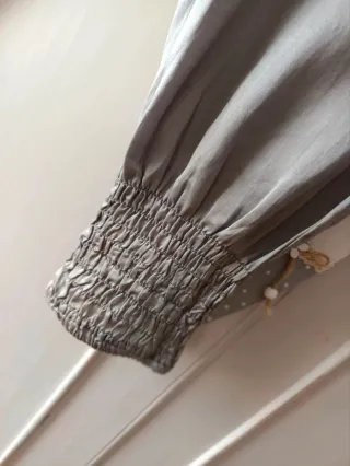 Pantalón Stradivarius Talla M Algodón y Seda