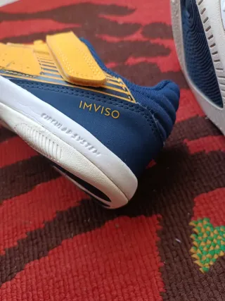 Zapatillas deportivas infantiles amarillas N°33