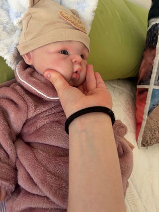 Muñeca Reborn Silicona Cuerpo Completo 50cm