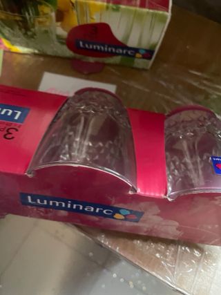 Set 6 Vasos Luminarc Pisa Cristal