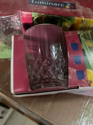 Set 6 Vasos Luminarc Pisa Cristal