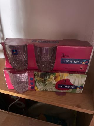 Set 6 Vasos Luminarc Pisa Cristal