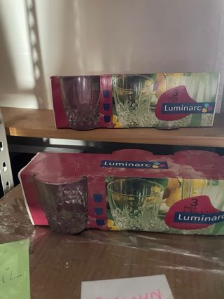 Set 6 Vasos Luminarc Pisa Cristal