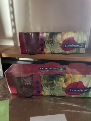 Set 6 Vasos Luminarc Pisa Cristal