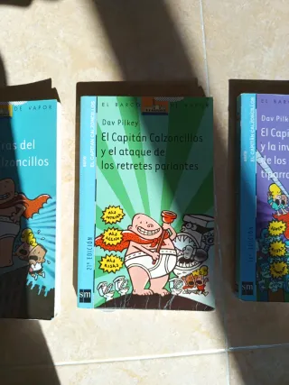 Libros del capitan calzoncillos
