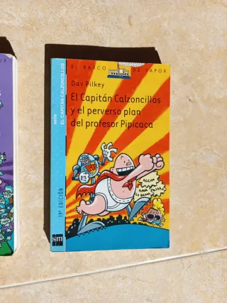 Libros del capitan calzoncillos