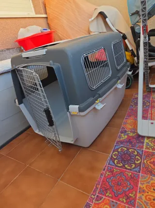 Transportín jaula XL Perros Grandes Viaje, avión.