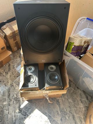 Equipo de Sonido Profesional con Luces y Humo