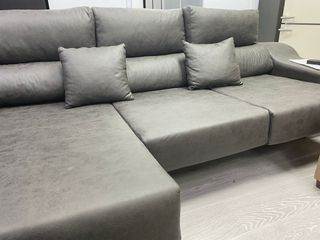Sofá chaise longue 2,60m gris