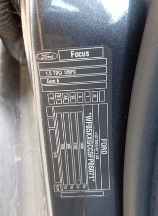 Ford cinturón seguridad tras der focus lim. 461911