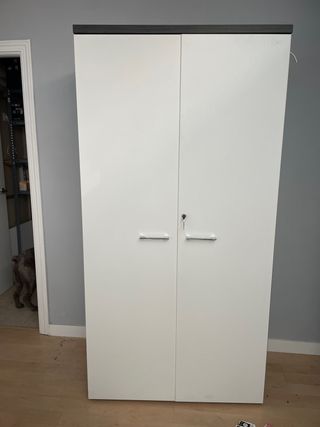 Armario archivador blanco