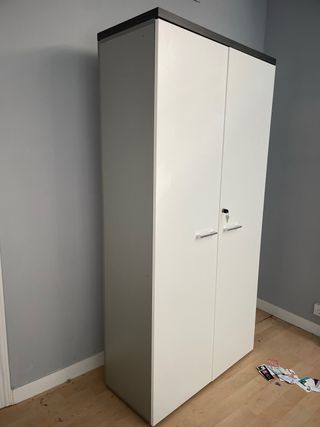 Armario archivador blanco