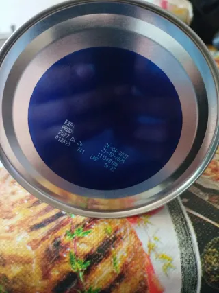 Bote vacío leche Almirón Hidrolizado 400g