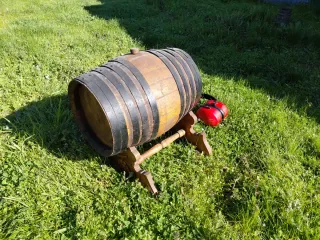 Barril de vino de madera