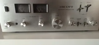 Amplificador Scott Integrado 410A Plata