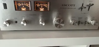 Amplificador Scott Integrado 410A Plata