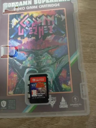 Juego Nintendo Switch Goddamn Superhero